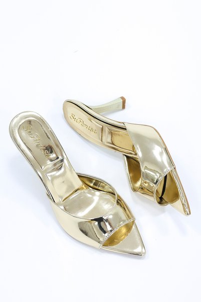 kajal ayakkabı SUP 3750 İnce Topuklu Stiletto Terlik
