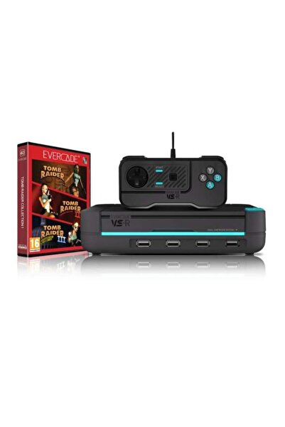 EVERCADE VS-R Console with Tomb Raider Collection