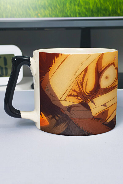 ZipZap Levi Ackerman Anime Printed Ceramic Luxury Mug (1 Piece) Custom Black ...
