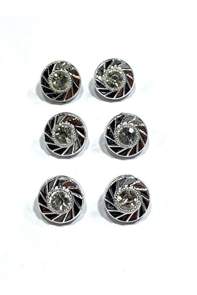 karantuhafiye Crystal Stone Metalized Luxury Button / Cardigan Vest Button / ...