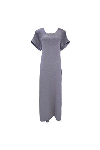 Generic Women's Cey Fabric Abaya Inner Dress | Modest Maxi Dress | Short Slee...