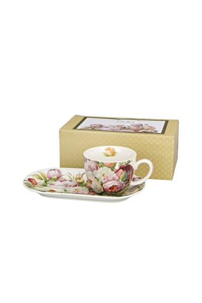 Livada cu Ceai Cup with Saucer "Peony" collection