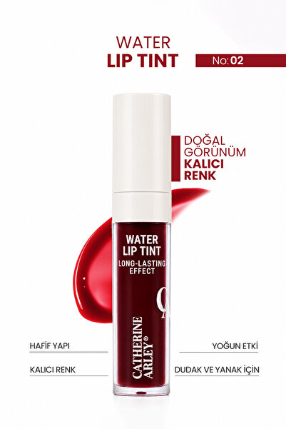 Catherine Arley WATER LIP TINT RUJ 5 ML BRIGHT CHERRY 02