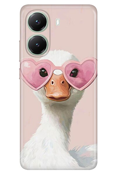 Cekuonline Xiaomi Poco X7 Pro Kılıf İtalyan Ördek Temalı Desenli Darbe Emici ...