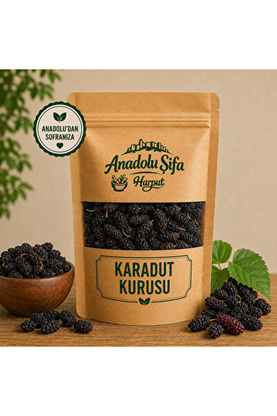Anadolu Şifa Harput Karadut Kurusu (200 g) – Doğal ve Katkısız Kurutulmuş Meyve