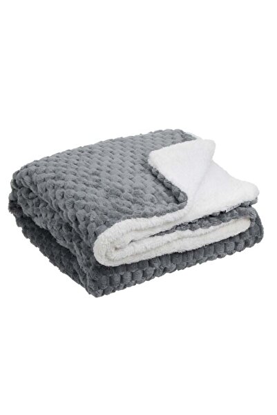 OEM Decorative Blanket for armchair and sofa, Faux fur, Multicolor, 160 x 130...