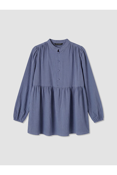 LC Waikiki Nevavm Women's Muslin Tunic with Drawstring Detail