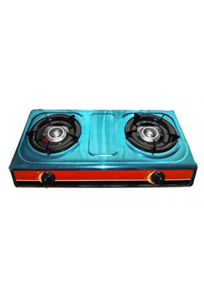 UNİBOX Portable cooking hob - stainless steel stove, 2 burners, LPG supply, 7...
