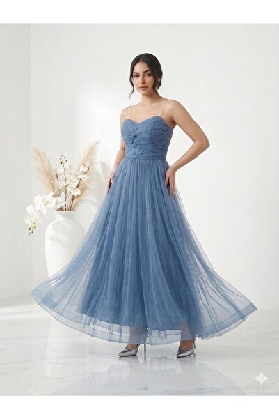 sea gulf Women's Sleeveless Lace Evening Dress