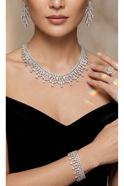 Benola Brand طقم كامل زيركون تصميم الماس03