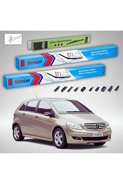TEAMCAR Υαλοκαθαριστήρες Mercedes-Benz B-Class W245 2005-2011 |   Σετ Επίπεδω...