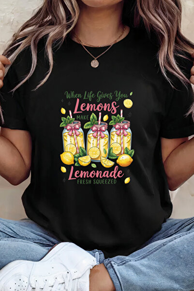 Sarah's Boutique Women's T-shirt – 100% cotton – Fresh Lemonade