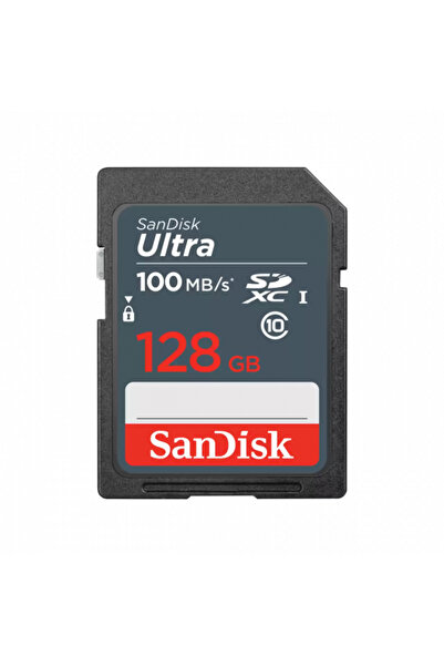 SanDisk Κάρτα Μνήμης SDXC Ultra, 128Gb, ​ ​ Κλάση 10 SDSDUNR-128G-GN3IN