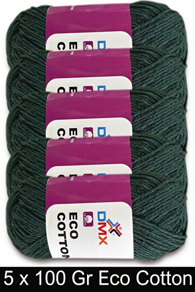 Diva İplik Bumbac Natural Dmx - Ață de bumbac - 5 x 100 grame (Pachet de 5) 190