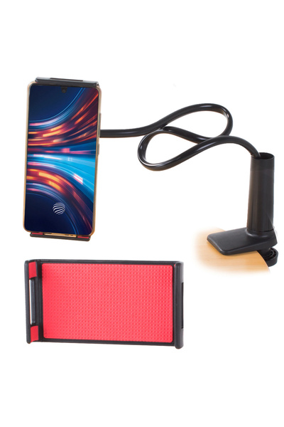 Ayawaska Suport telefon cu brat flexibil, rotativ 360°, universal compatibil,...