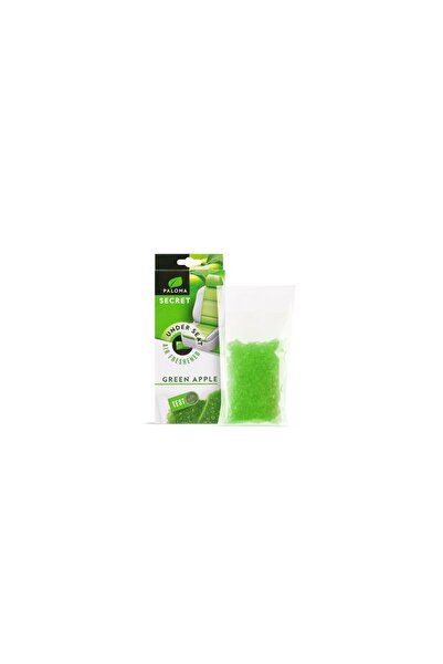 PALOMA Odorizant auto Secret Green Apple 40g cu parfum de măr verde, pentru u...