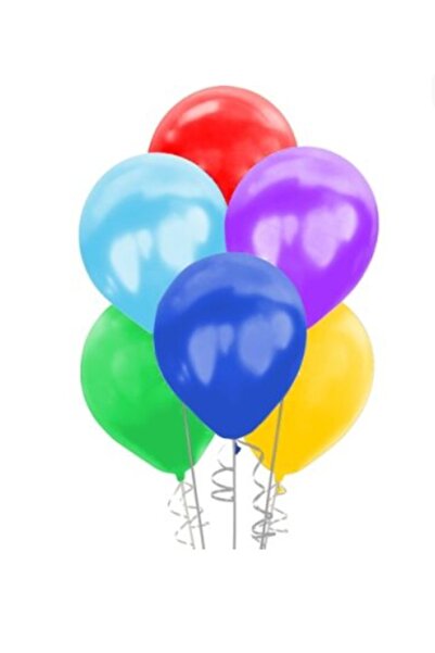 Gemar Metallic Colorful Mixed Balloons 26cm 100Pcs