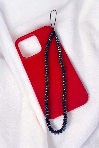 nftart.design Handmade Special Wrist Phone Strap Made with Shimmering Beads