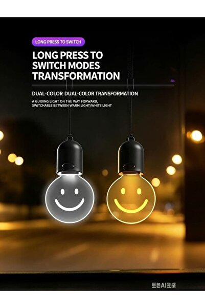 pastaworld 2 of the Vibration Sensor Led Car Hanging Decorative Lights - USB ...
