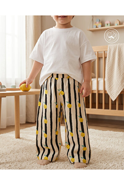 Zemze Baby Overce Muslin Oversize Children's Pants – Unisex 100% Cotton Loose...
