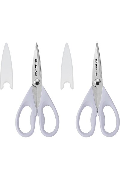 Kitchenaid مقص مطبخ متعدد الاستخدامات مع غطاء واقي من الفولاذ المقاوم للصدأ، ...