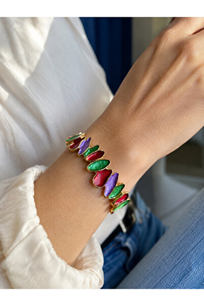 Ezgdesign Bohemian Style Leaf Model Bracelet