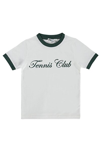 Civil Boys Teniski klub - majica sa printom za uzrast 2-5 godina - zelena