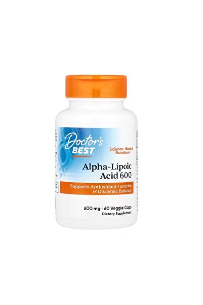 Doctor's Best Alpha-Lipoic Acid 600mg 60 Veggie Caps -