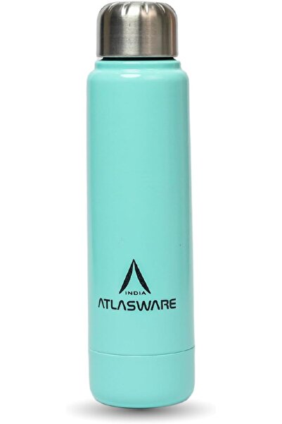 Atlasware Premium Stainless Steel Water Bottle, 220ml, Double-Wall Insulated,...
