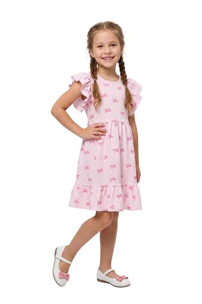 NEWKİDS Rochie pentru fete PMB cu detaliu fundita