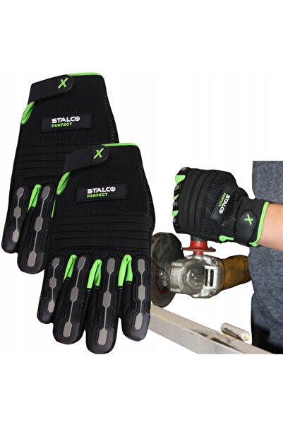 Mardil Mănuși de lucru anti-vibrații, cu aderență din latex TPR, mărimea L, s...