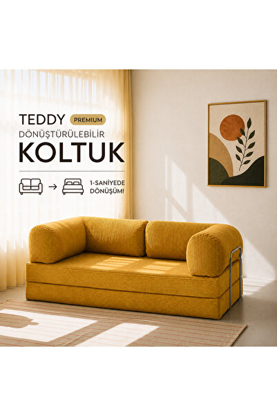ROZALİNA CONCEPT 100x200 Legom Aktivite Kanepe - Fitilli Kadife Yıkanır Silin...