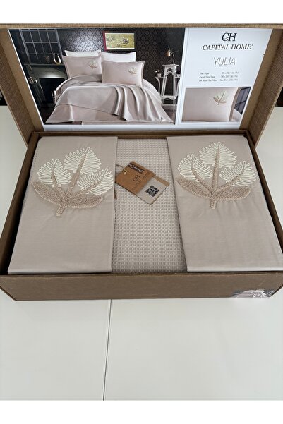 Capital Home Yazlik 4-Piece Pique Set