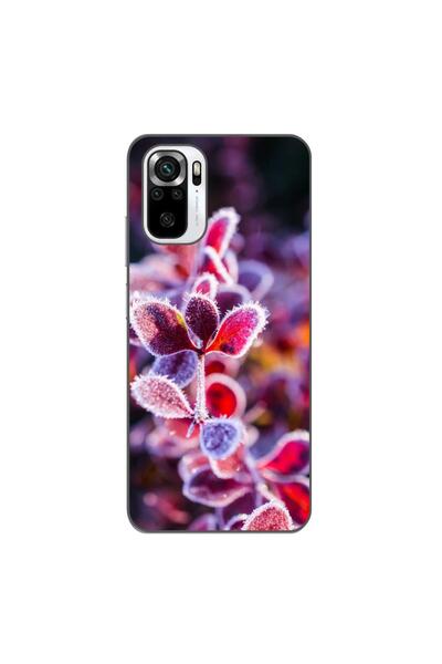 OEM Husa compatibila cu Xiaomi Poco M5s Silicon Gel Tpu Model Flori Inghetate