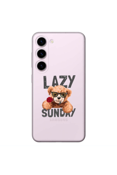 Other Samsung S23 Plus Lazy sunday Transparent Silicone TPU Θήκη