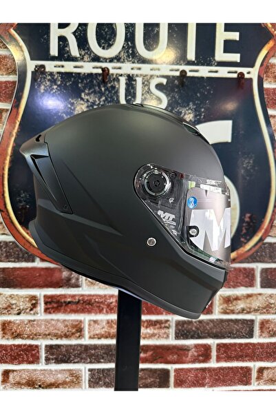 MT Helmets Stinger 2 Pure A1 Mat Siyah Motosiklet Kaskı