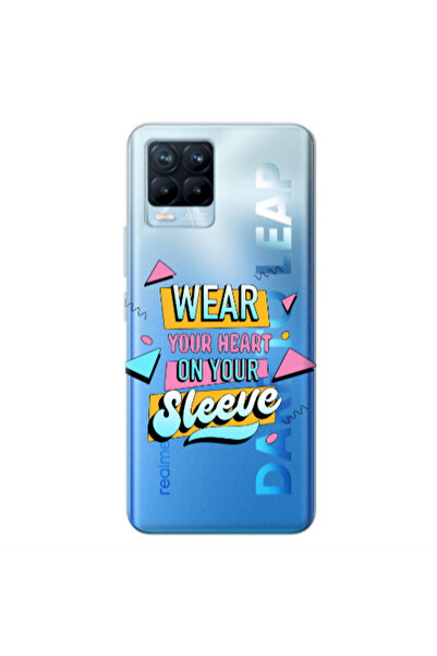Other Realme 8 Pro Wear Your Heart Transparent Silicone TPU Θήκη