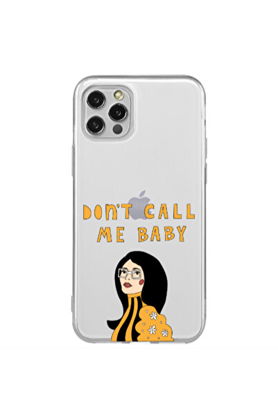 Other Apple iPhone 12 Pro Call me baby Transparent Silicone TPU Θήκη