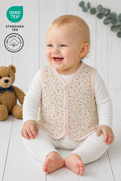 Panfilia Oeko Tex Certified 100% Organic Cotton Double Layer Baby Vest / Girl...