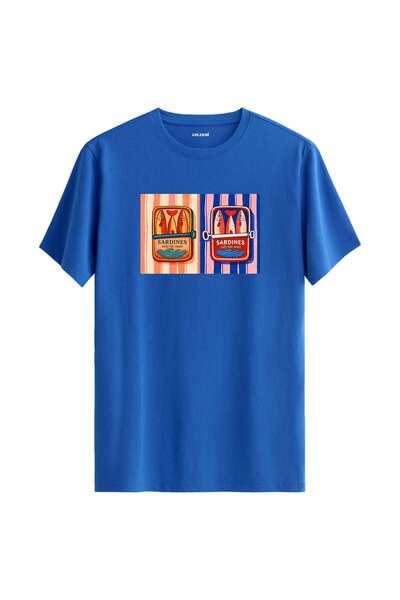 Colermi Retro Sardine Can Design T-Shirt