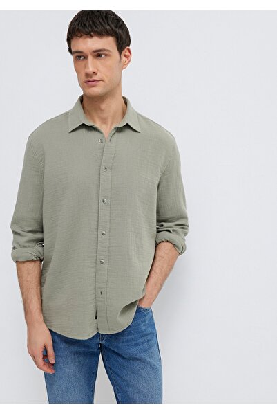 Mavi Regular Fit 100% Cotton Men's Shirt.