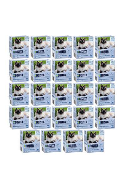 Bozita Meat chunks with reindeer in sauce 24x370g