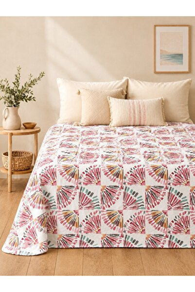 Bikaya Home Double Digital Printed Pique |   200X230 cm |   Lightweight and B...