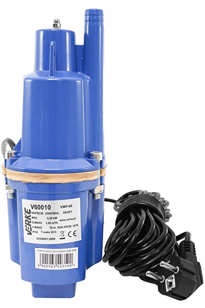 VERKE Clean water pump, 1.05m3/h 230V, V60010,