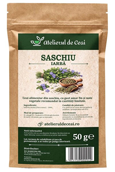 atelierul de ceai Ceai de iarbă de saschiu