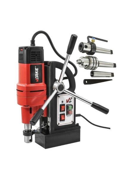 VERKE Mașină de găurit fixă, Verke, V08251, cu bază magnetică, 1500 W