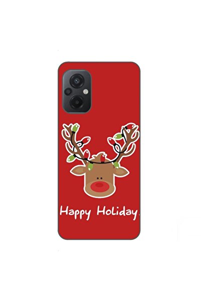 OEM Case compatible with Xiaomi Poco M5 Silicone Gel Tpu Pattern Christmas Re...