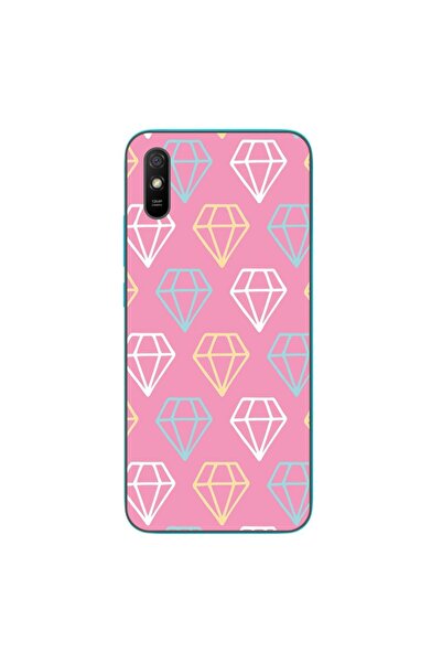 OEM Husa compatibila cu Xiaomi Redmi 9A Silicon Gel Tpu Model Diamond Pattern...
