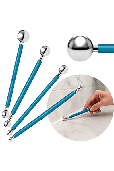 zola Top Bottom Set of 4 silicone and putty modeling tools, 8 ball heads, reu...