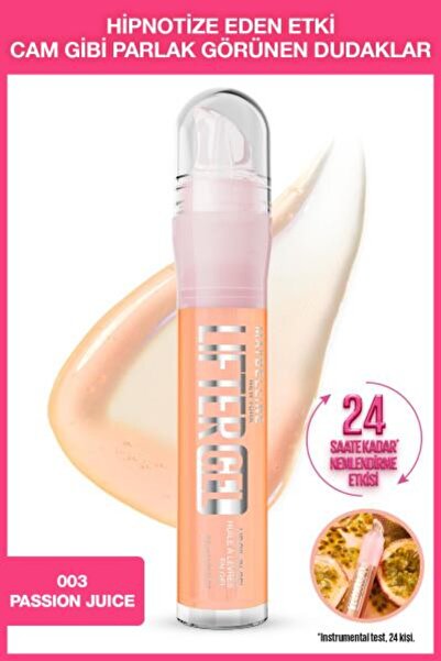 Maybelline New York Lifter Gel Ekstra Parlak ve Nemlendirici Dudak Parlatıcıs...